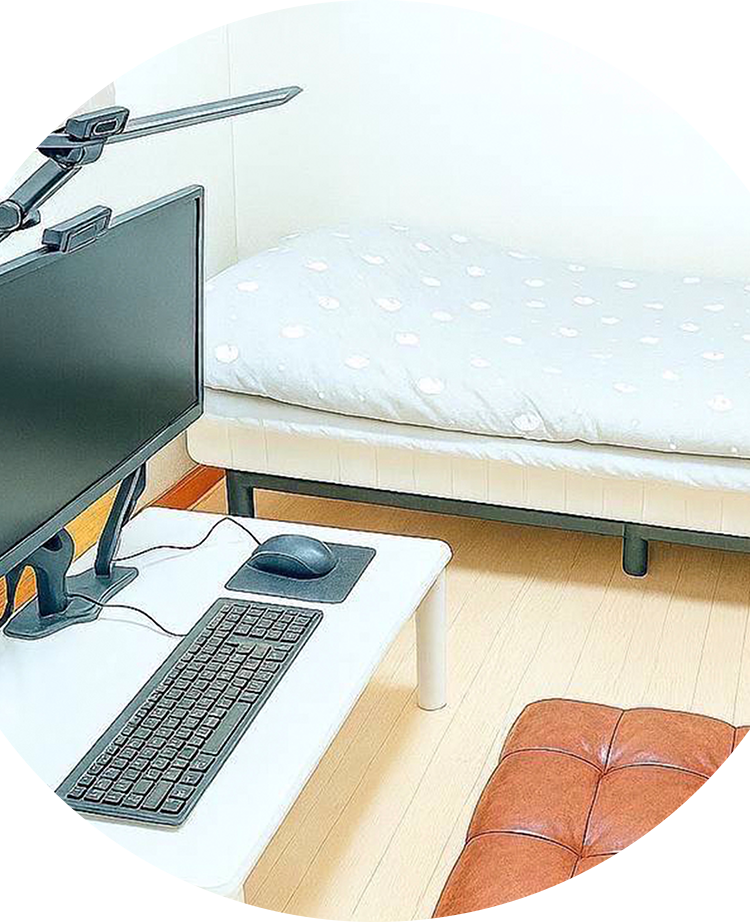 ワンルームタイプのお部屋