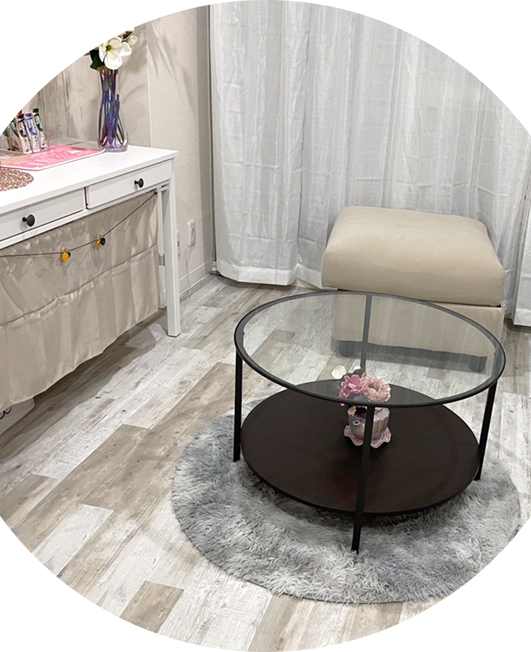 精算や雑談用のスペース